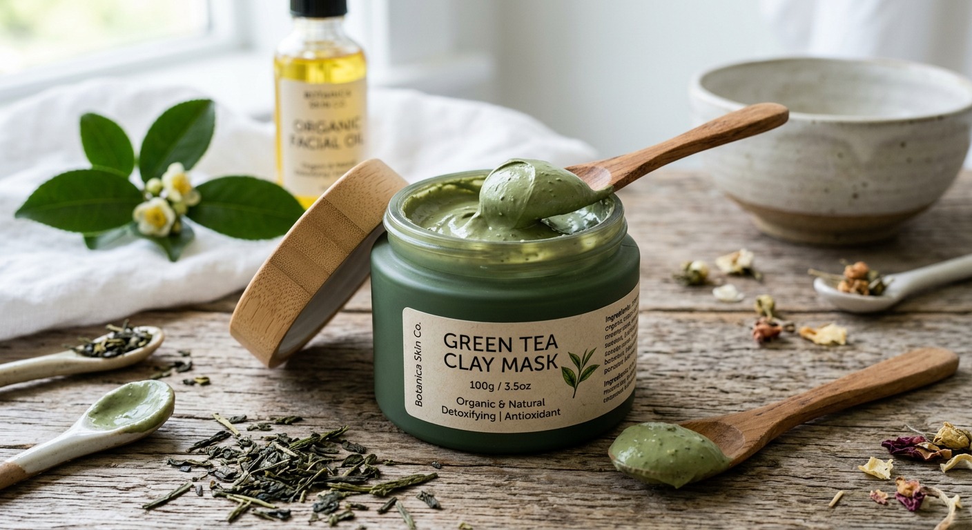 Green Tea & Clay Clarifying Mask